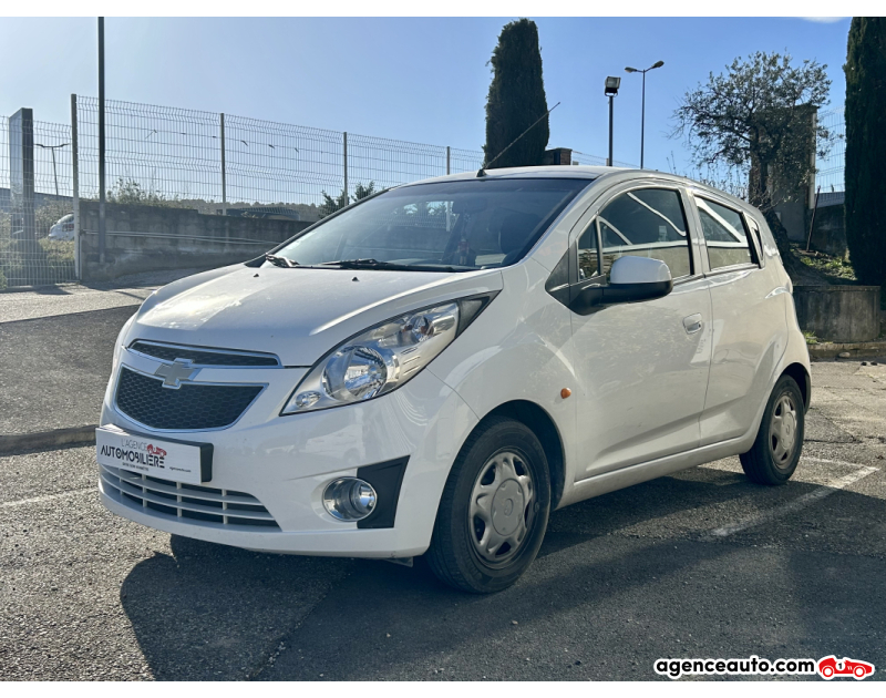 Compra de Carros Usados, Carros Usados Baratos | Auto Immo Chevrolet Spark Spark 1.0 LS GPLi Blanc Ano 2010 Manuelle GPL